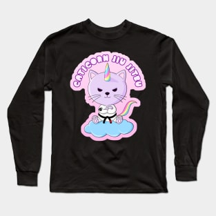 Caticorn Jiu Jitsu Long Sleeve T-Shirt